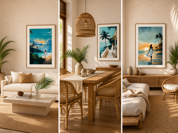 All Prints watercolor wall art collection